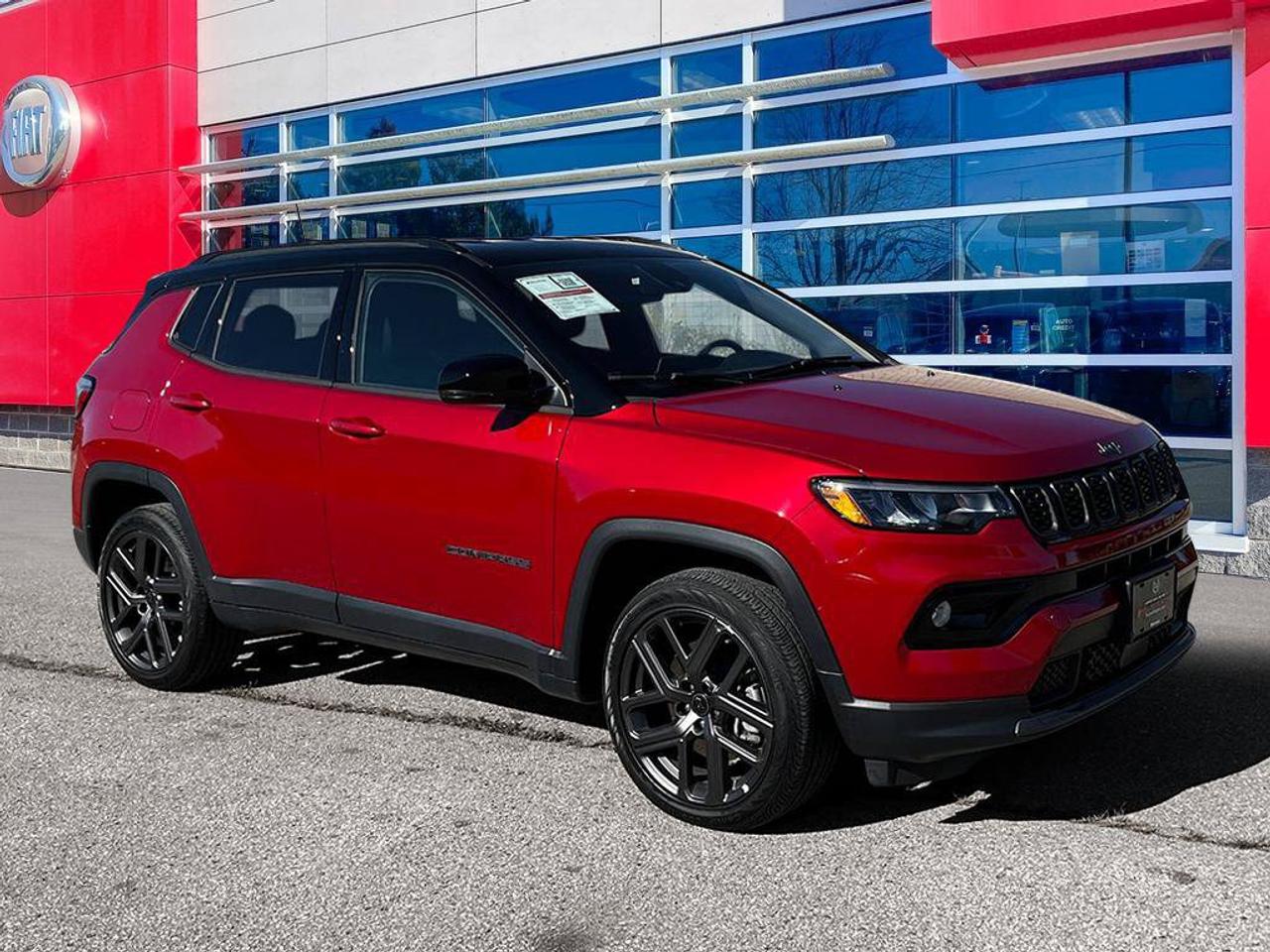 2026 Jeep Compass Limited | Red Hot Pearl | One Owner | Clean CarFax | Ontario Vehicle | Great Value | Low KMS | Photo
