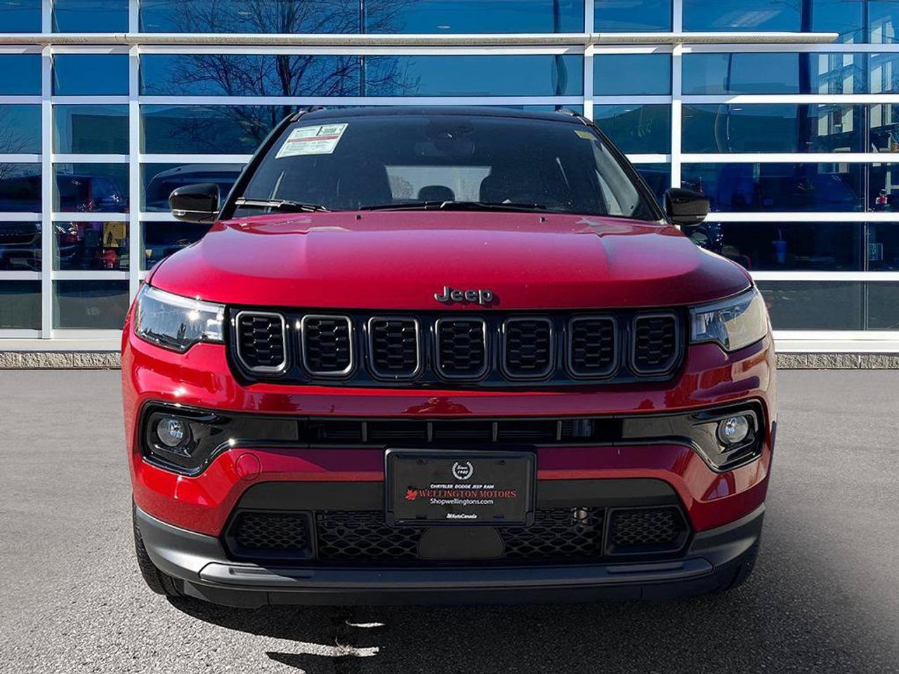 2026 Jeep Compass Limited | Red Hot Pearl | One Owner | Clean CarFax | Ontario Vehicle | Great Value | Low KMS | Photo