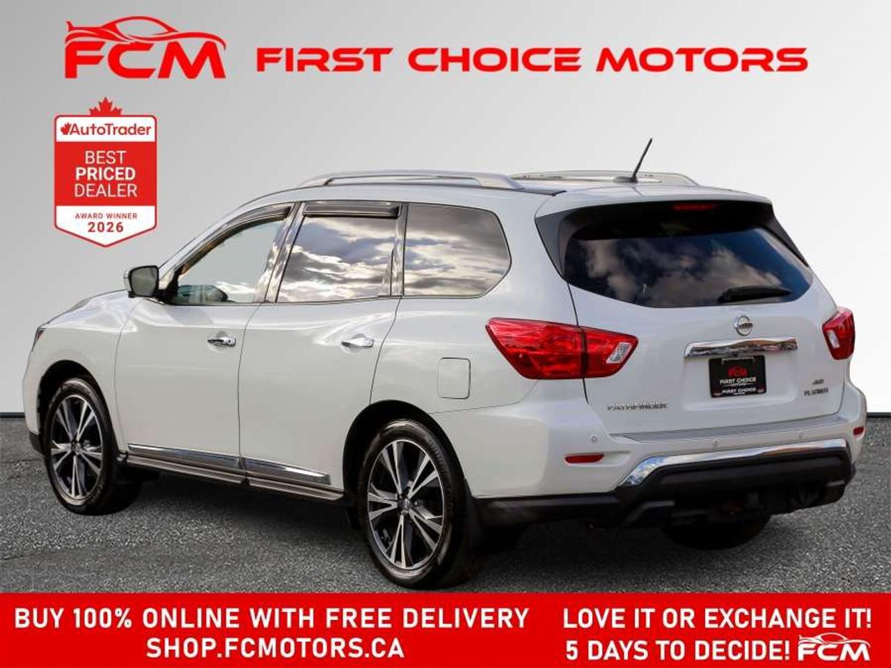 2018 Nissan Pathfinder PLATINUM   FULLY CERTIFIED WITH WARRANTY Photo4