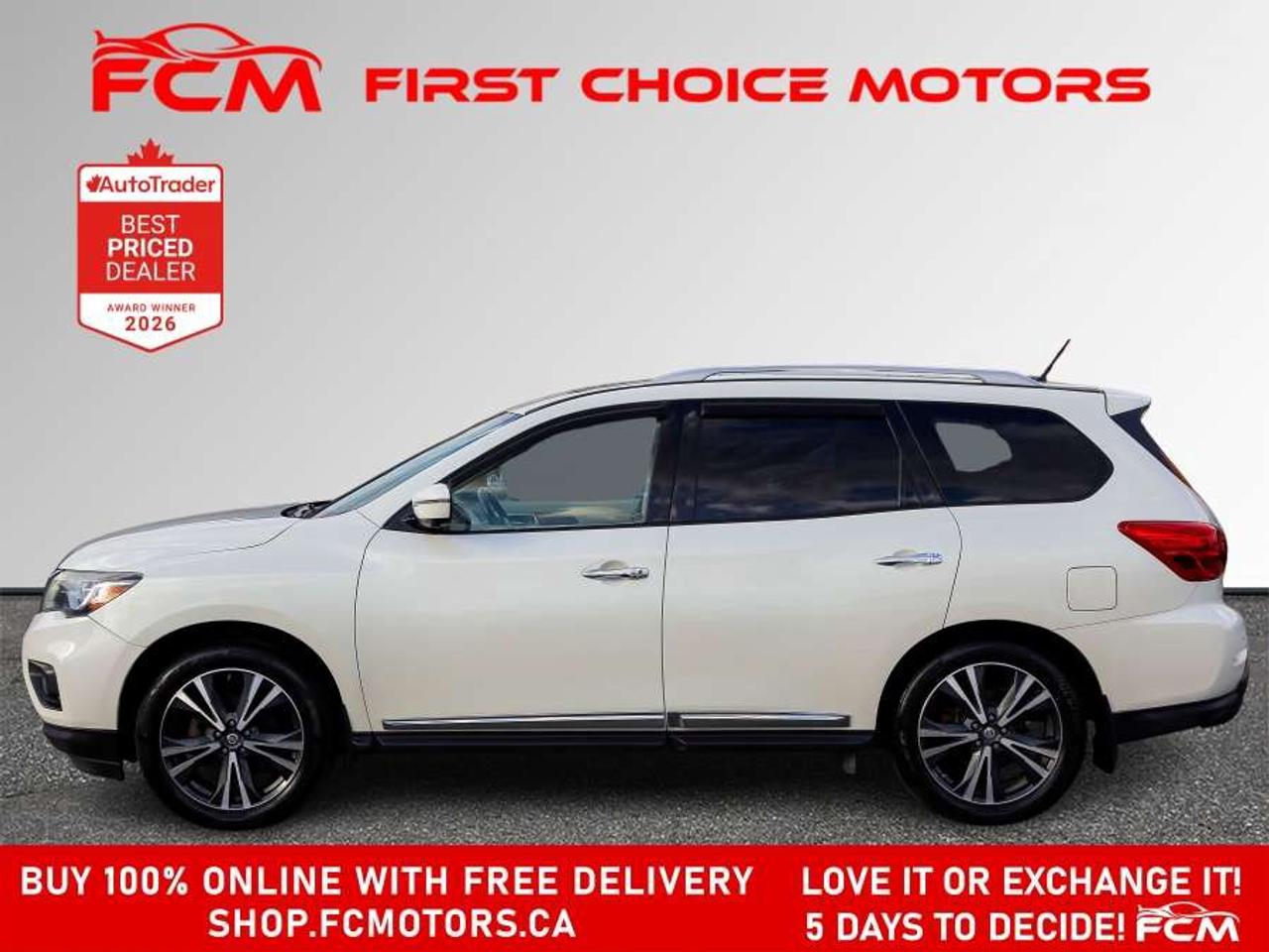 2018 Nissan Pathfinder PLATINUM   FULLY CERTIFIED WITH WARRANTY Photo2