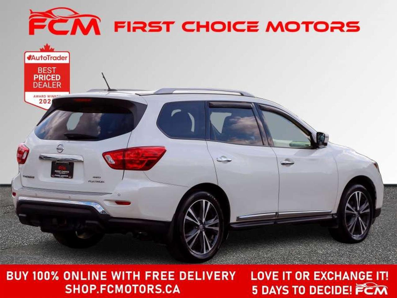 2018 Nissan Pathfinder PLATINUM   FULLY CERTIFIED WITH WARRANTY Photo