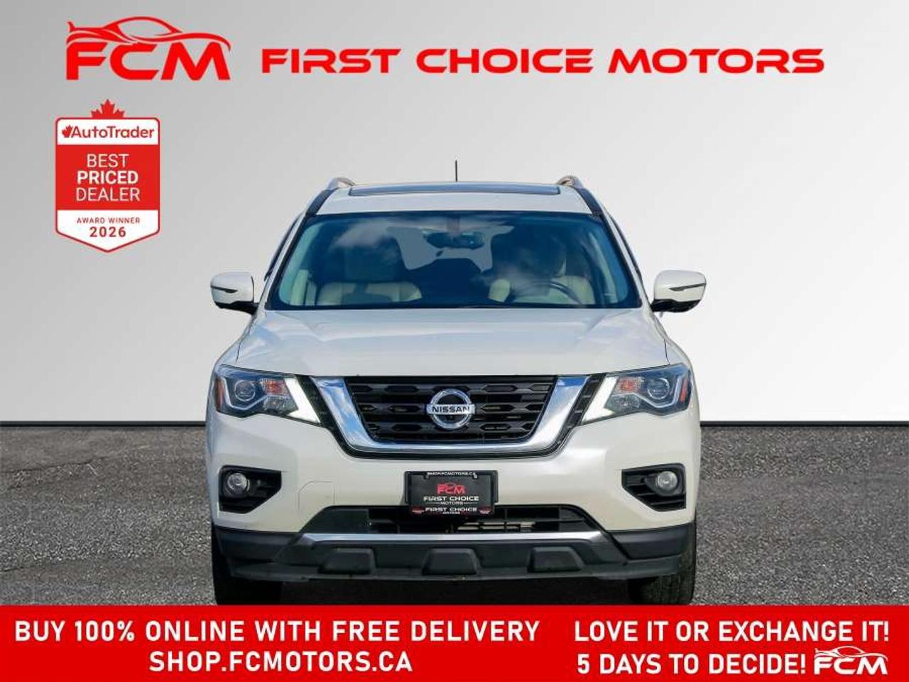 2018 Nissan Pathfinder PLATINUM   FULLY CERTIFIED WITH WARRANTY Photo