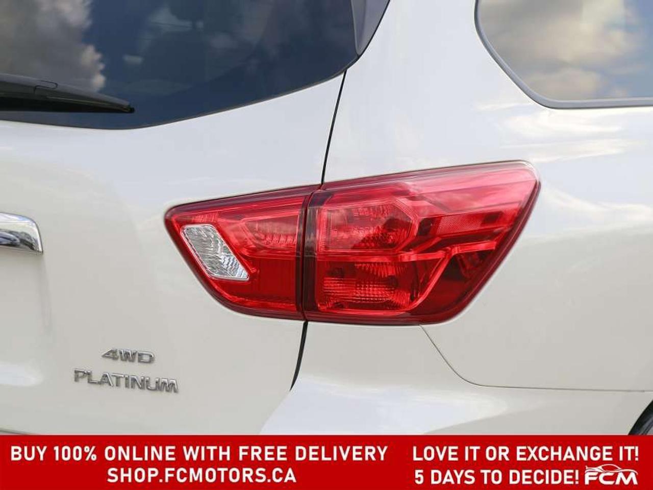 2018 Nissan Pathfinder PLATINUM   FULLY CERTIFIED WITH WARRANTY Photo