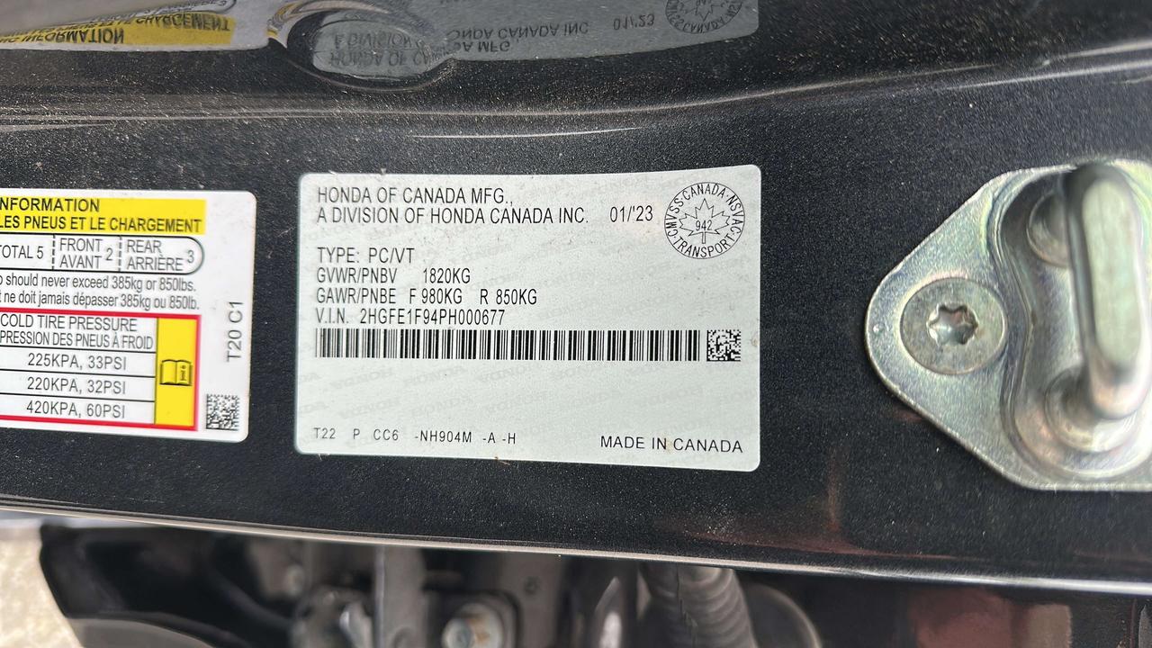 2023 Honda Civic Touring Photo