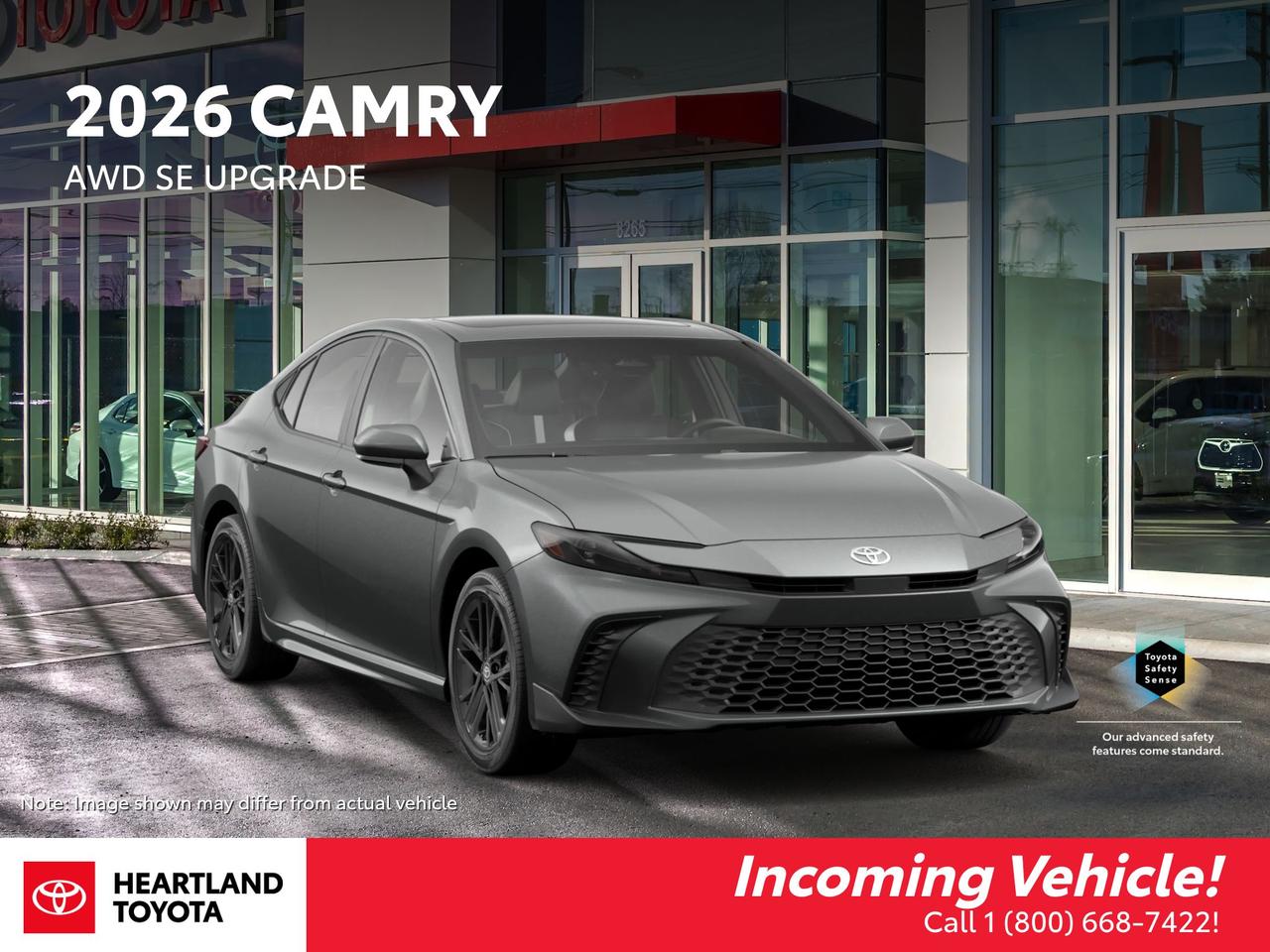 2026 Toyota Camry SE Upgrade CVT AWD Photo