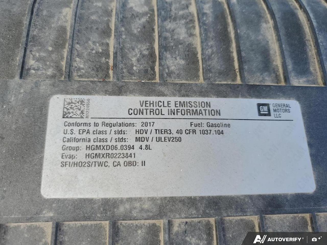 2017 Chevrolet Express Cargo Van RWD 2500 135" Photo