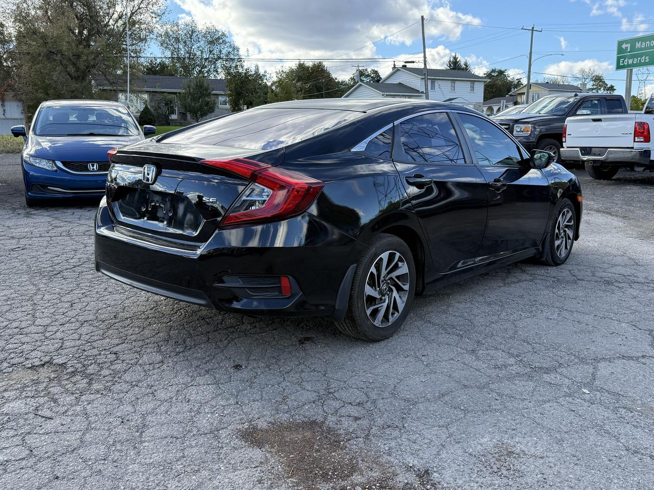 2018 Honda Civic SE Rebuilt title Photo4