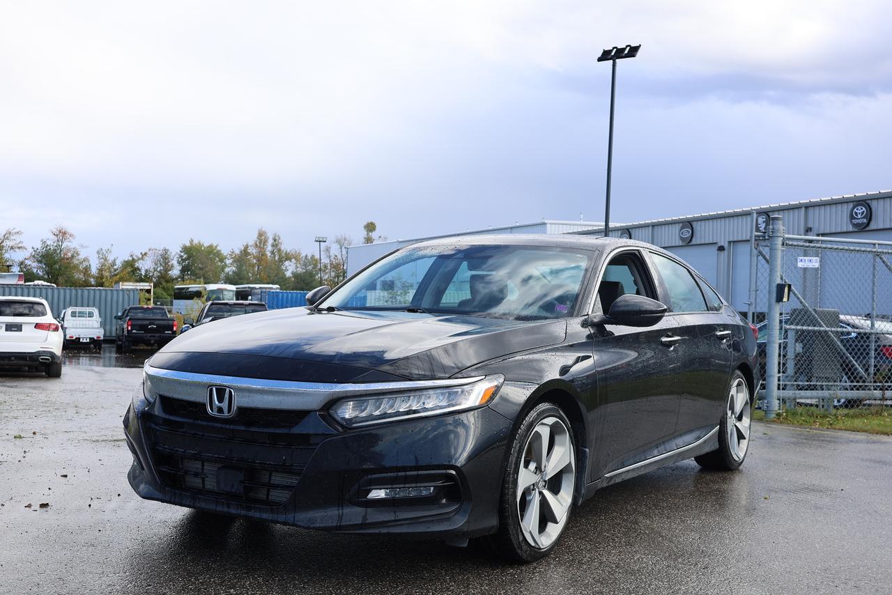 Black 2019 Honda Accord Sedan Continuously Variable Transmission