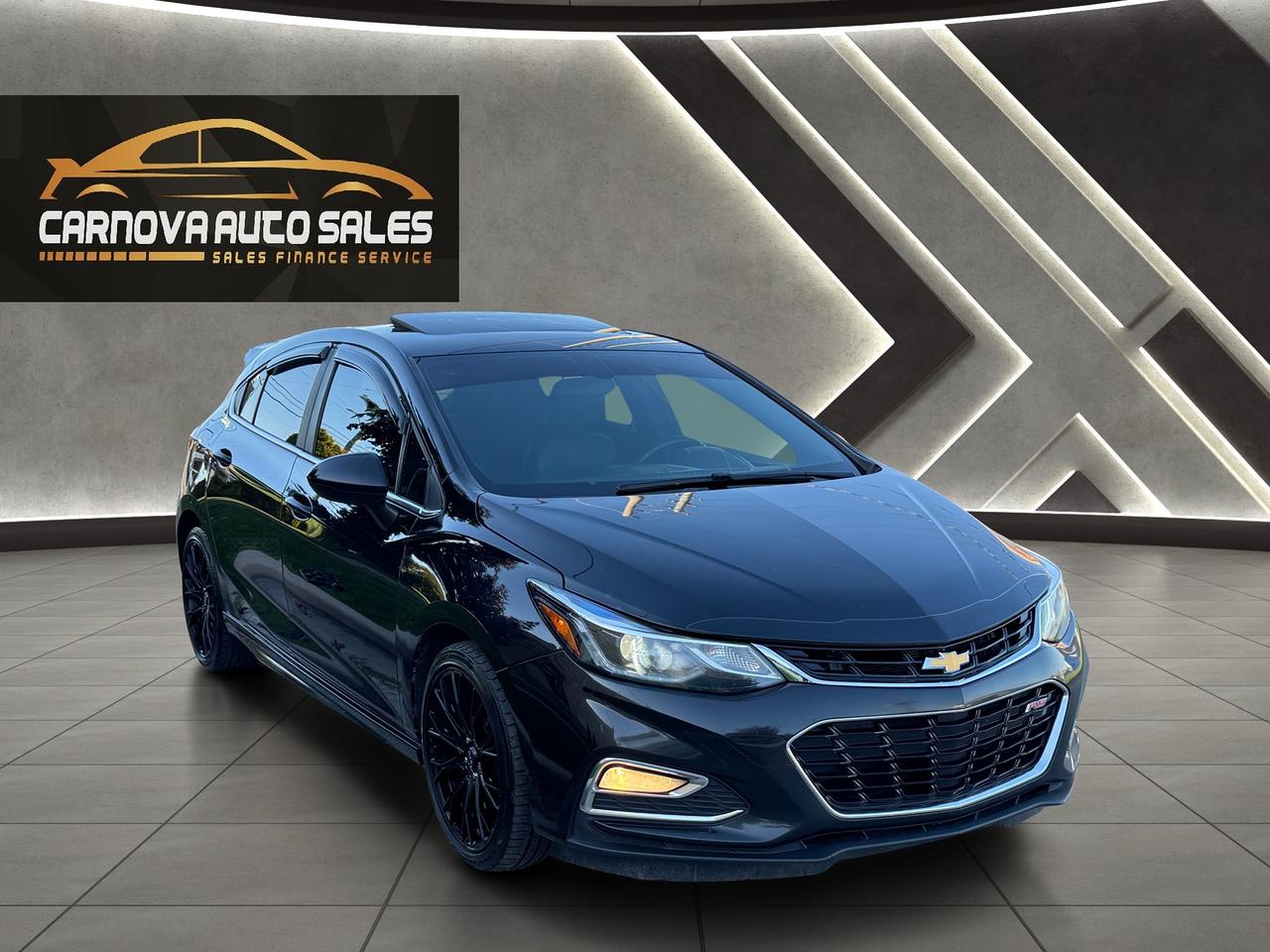 2018 Chevrolet Cruze LT Turbo Diesel+Leather+Roof+ApplePlay+BOSE Sound Photo