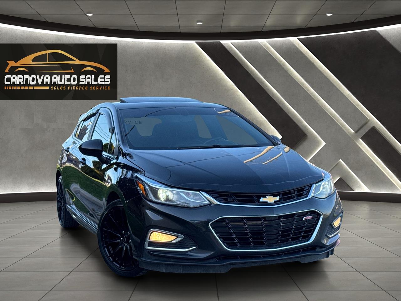 2018 Chevrolet Cruze LT Turbo Diesel+Leather+Roof+ApplePlay+BOSE Sound Photo