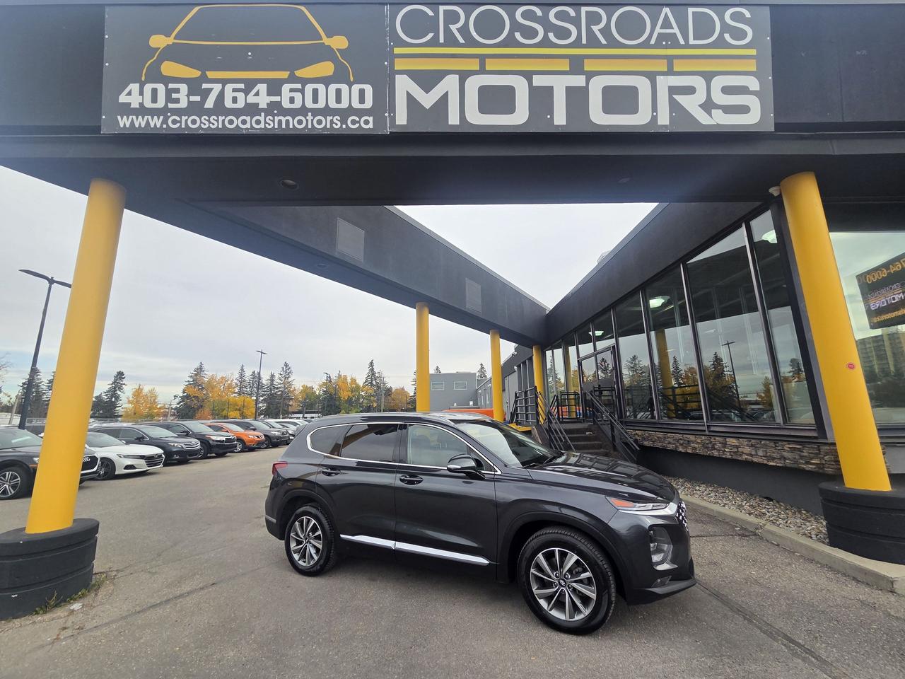 Gray 2020 Hyundai Santa Fe SUV / Crossover All-Wheel Drive Automatic
