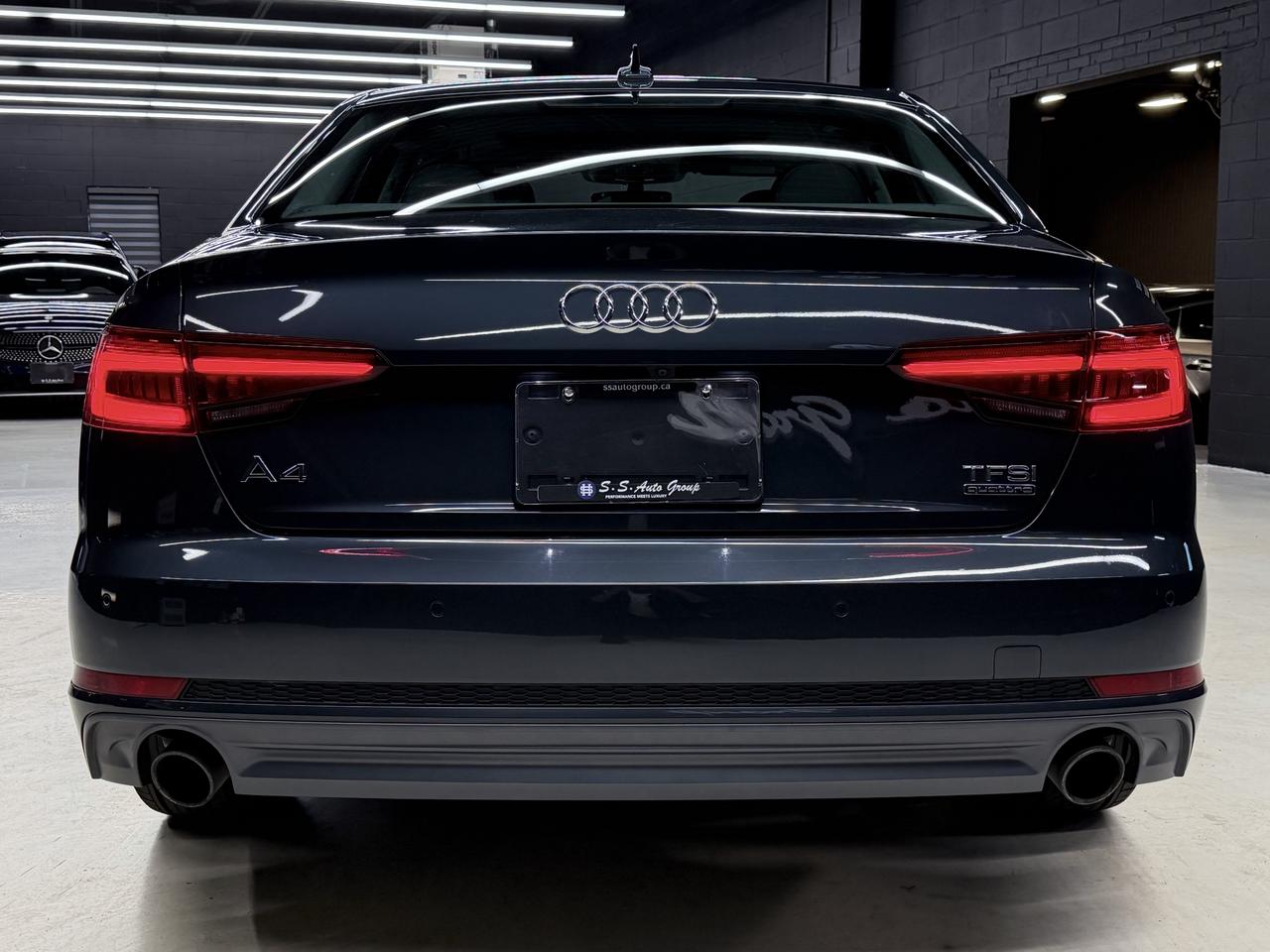 2018 Audi A4 TECHNIK|NAV|360CAM|BSM|FCW|B&O SOUND|SUNROOF| Photo4