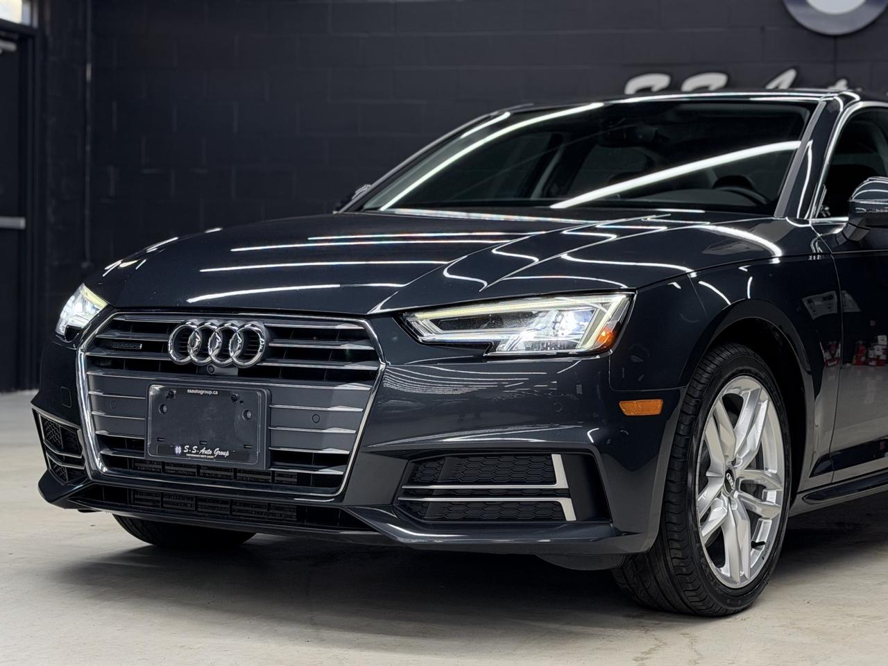 2018 Audi A4 TECHNIK|NAV|360CAM|BSM|FCW|B&O SOUND|SUNROOF| Photo
