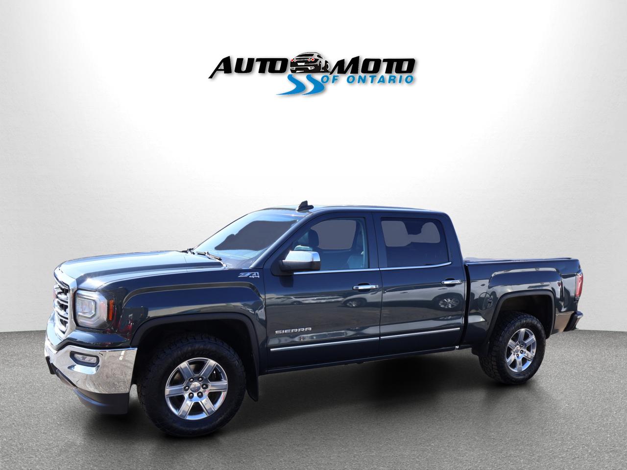 2017 GMC Sierra 1500 SLT 4WD CERTIFIED *SERVICE RECORDED* CAMERA BLUETOOTH LEATHER HEATED SEATS CRUISE ALLOYS Photo2