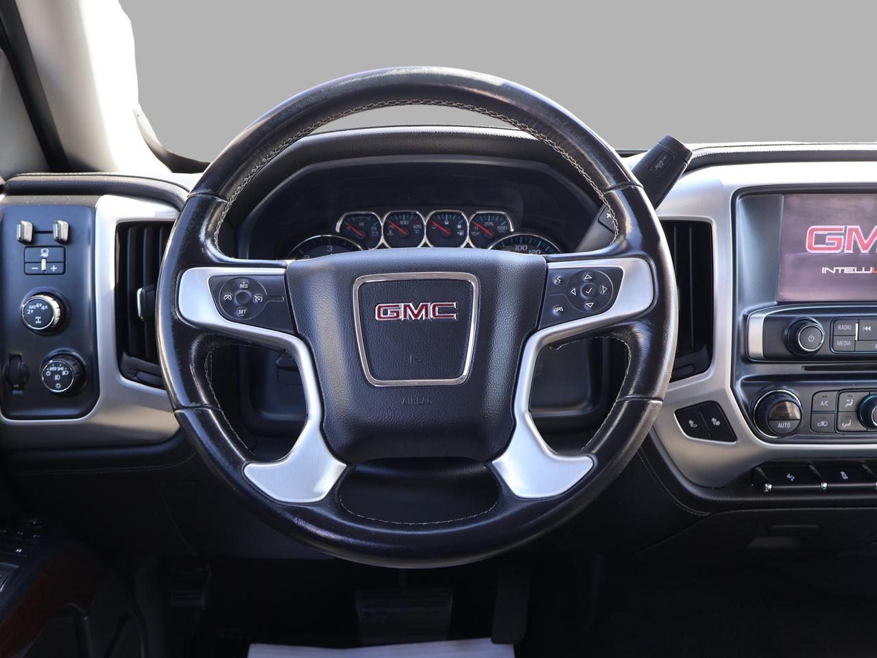 2017 GMC Sierra 1500 SLT 4WD CERTIFIED *SERVICE RECORDED* CAMERA BLUETOOTH LEATHER HEATED SEATS CRUISE ALLOYS Photo