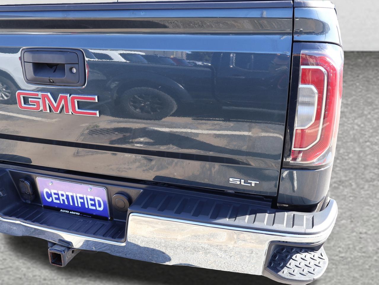 2017 GMC Sierra 1500 SLT 4WD CERTIFIED *SERVICE RECORDED* CAMERA BLUETOOTH LEATHER HEATED SEATS CRUISE ALLOYS Photo