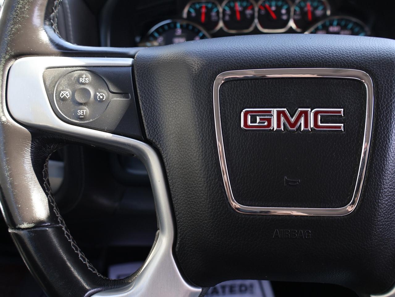 2017 GMC Sierra 1500 SLT 4WD CERTIFIED *SERVICE RECORDED* CAMERA BLUETOOTH LEATHER HEATED SEATS CRUISE ALLOYS Photo