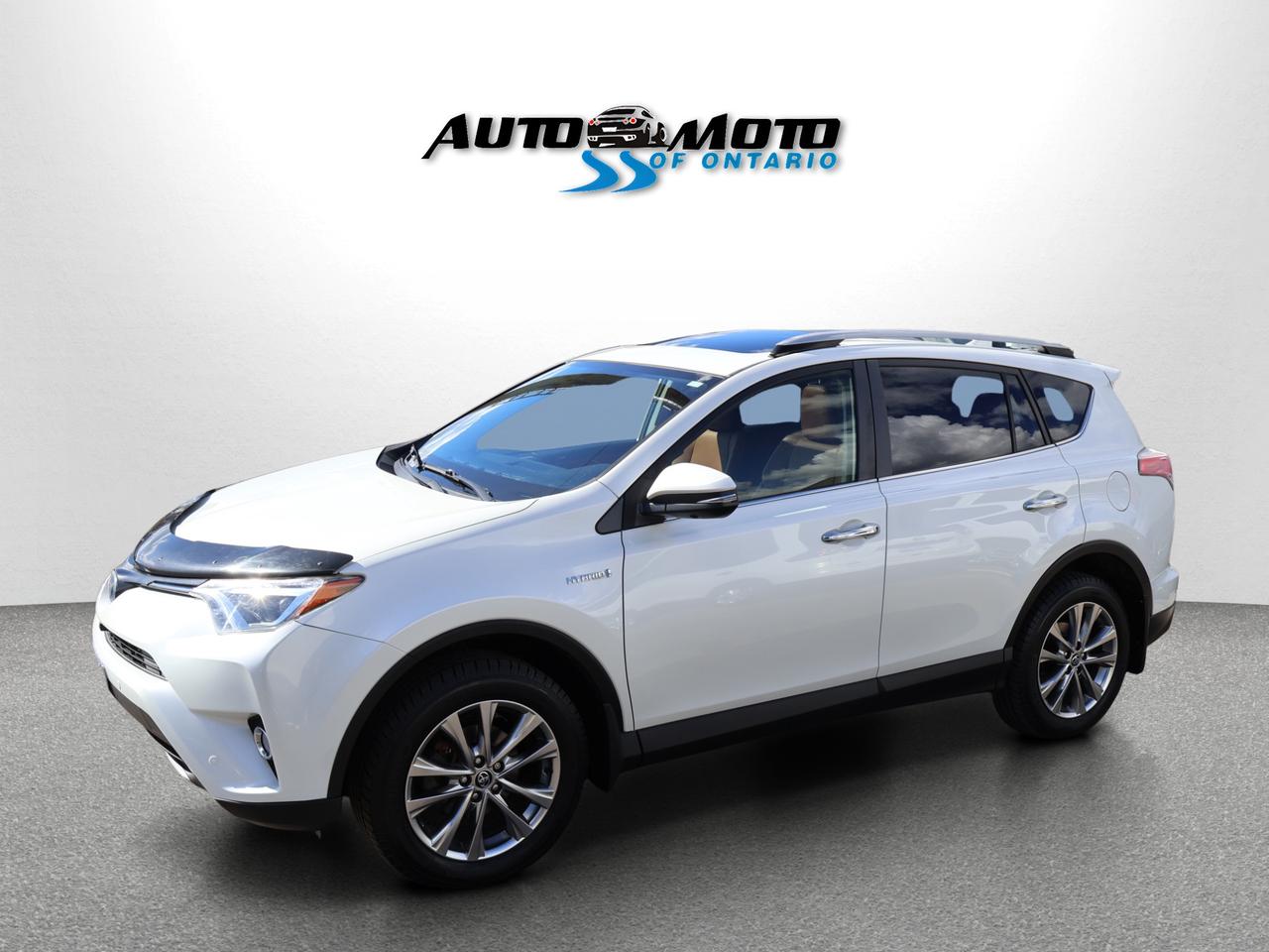 2017 Toyota RAV4 Hybrid LIMITED 4WD CERTIFIED *ACCIDENT FREE* CAMERA NAV BLUETOOTH LEATHER HEATED SEATS SUNROOF CRUISE ALLOYS Photo2