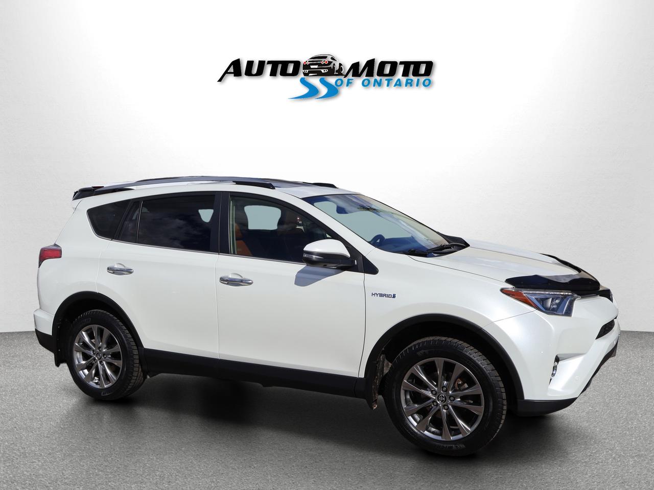 2017 Toyota RAV4 Hybrid LIMITED 4WD CERTIFIED *ACCIDENT FREE* CAMERA NAV BLUETOOTH LEATHER HEATED SEATS SUNROOF CRUISE ALLOYS Photo