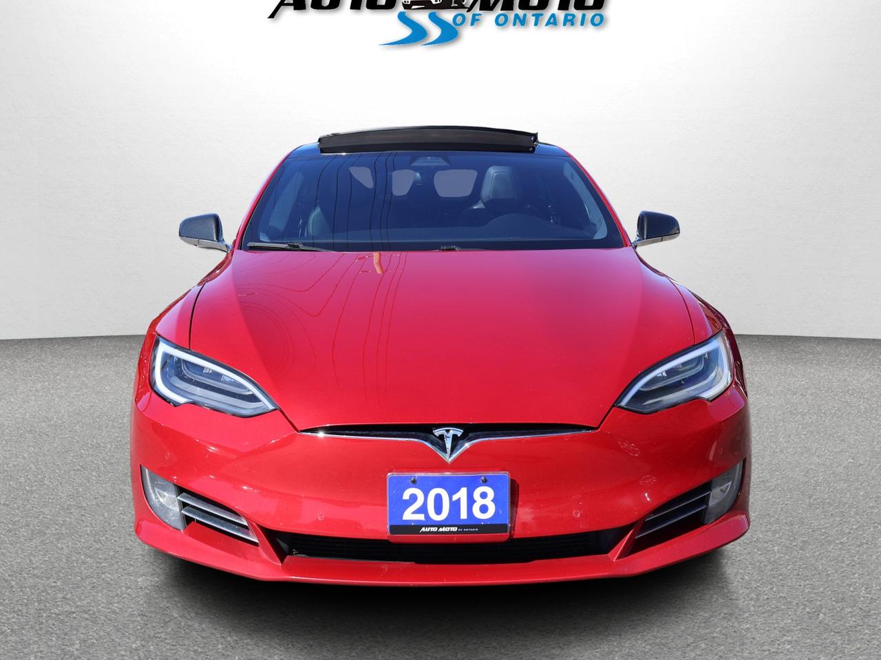 2018 Tesla Model S P100D AWD CERTIFIED CAMERA NAV BLUETOOTH LEATHER HEATED SEATS PANO ROOF CRUISE ALLOYS Photo1