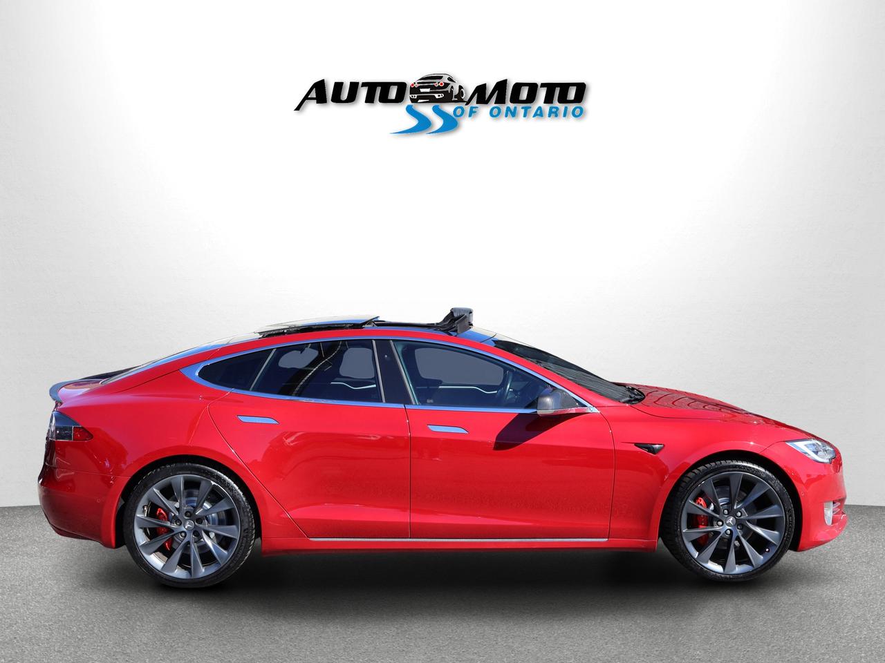 2018 Tesla Model S P100D AWD CERTIFIED CAMERA NAV BLUETOOTH LEATHER HEATED SEATS PANO ROOF CRUISE ALLOYS Photo