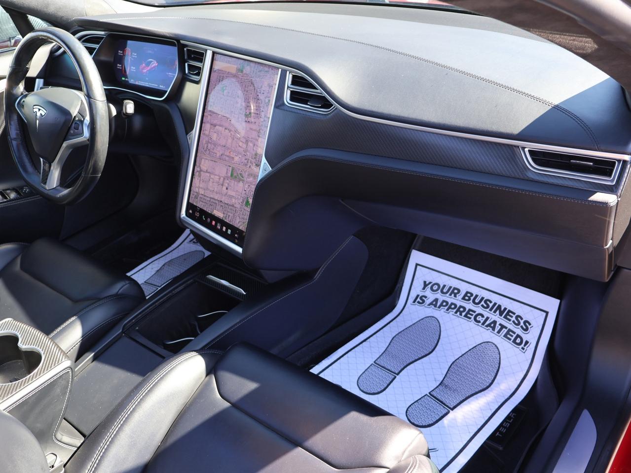 2018 Tesla Model S P100D AWD CERTIFIED CAMERA NAV BLUETOOTH LEATHER HEATED SEATS PANO ROOF CRUISE ALLOYS Photo