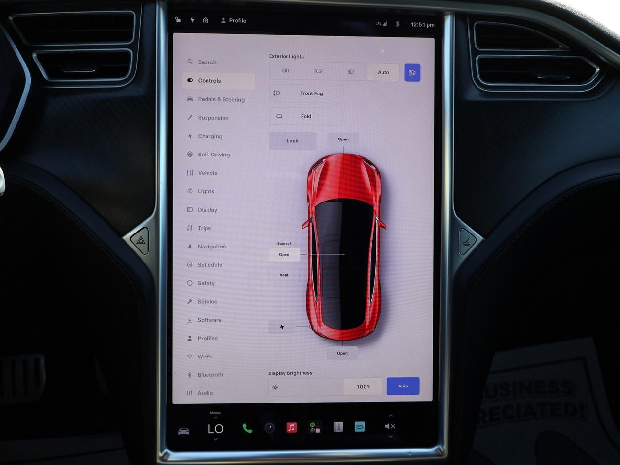 2018 Tesla Model S P100D AWD CERTIFIED CAMERA NAV BLUETOOTH LEATHER HEATED SEATS PANO ROOF CRUISE ALLOYS Photo