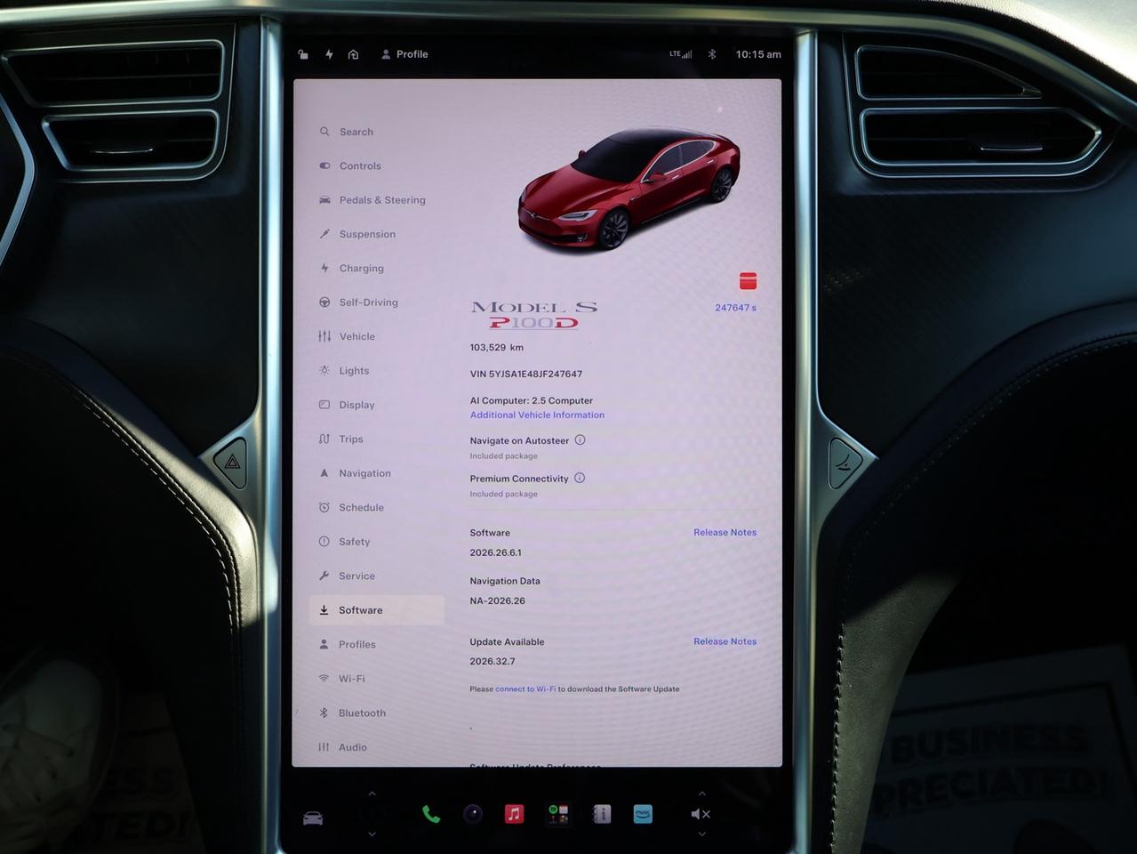 2018 Tesla Model S P100D AWD CERTIFIED CAMERA NAV BLUETOOTH LEATHER HEATED SEATS PANO ROOF CRUISE ALLOYS Photo