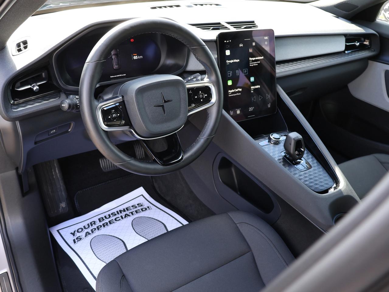 2025 Polestar 2 LONG RANGE DUAL MOTOR AWD *ACCIDENT FREE* CAMERA NAV BLUETOOTH HEATED SEATS CRUISE ALLOYS Photo
