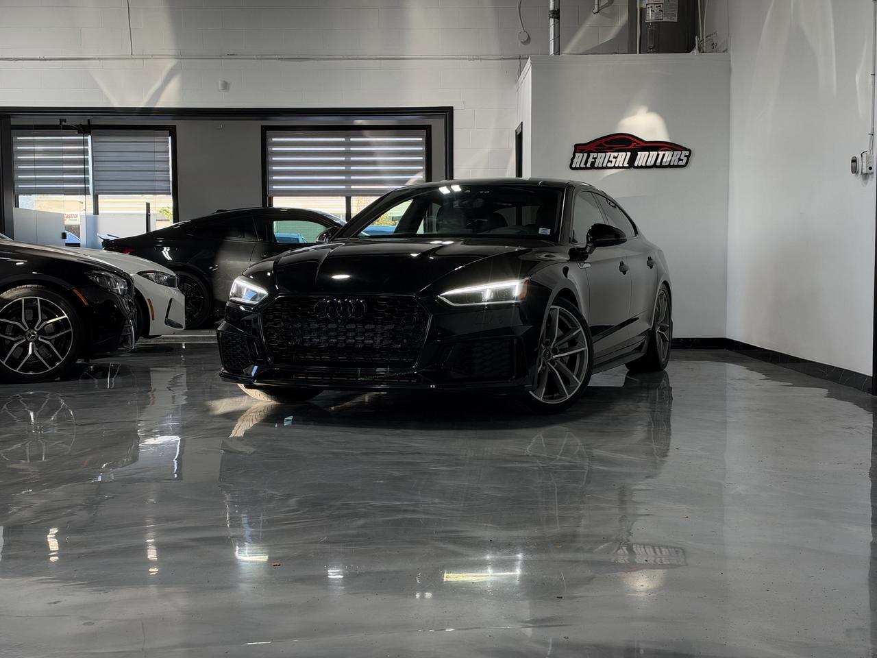 Black 2019 Audi A5 Sportback Sedan Automatic