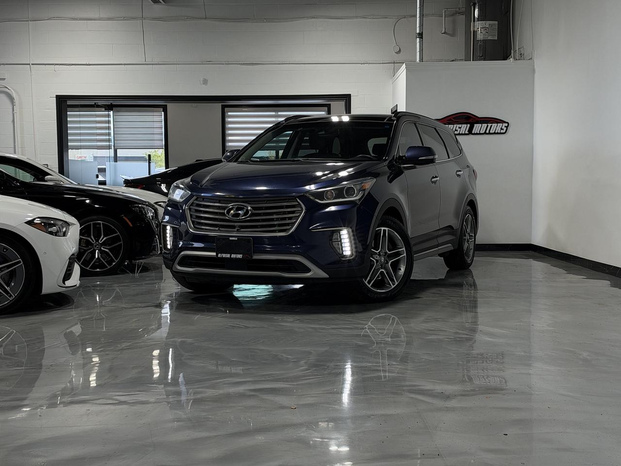 Blue 2018 Hyundai Santa Fe XL SUV / Crossover  Automatic
