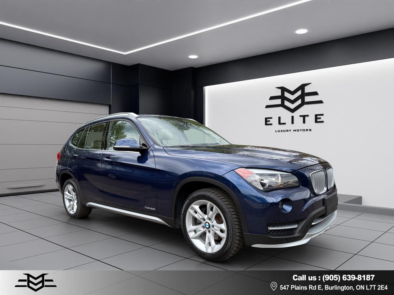 2015 BMW X1 XDRIVE28i AWD - NAVI - LEATHER - MOONROOF !!! Photo
