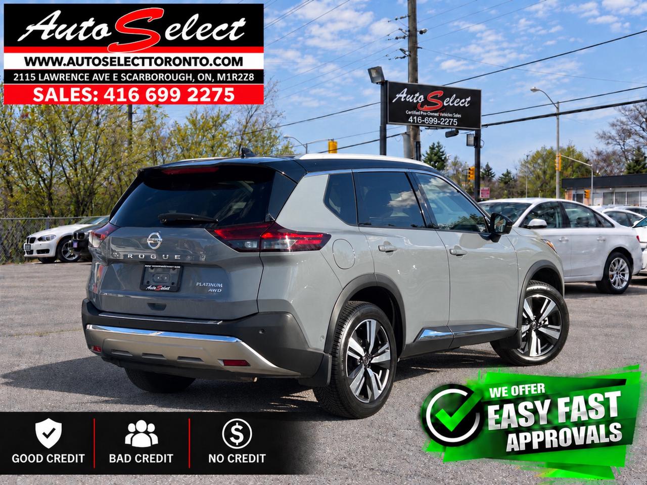 2021 Nissan Rogue Platinum AWD - Technology Pkg - Apple Carplay - Well Main Photo