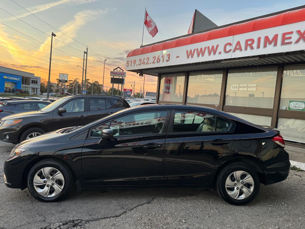 2015 Honda Civic LX Accident Free | One Owner | Backup Camera | Heated Seats Photo1