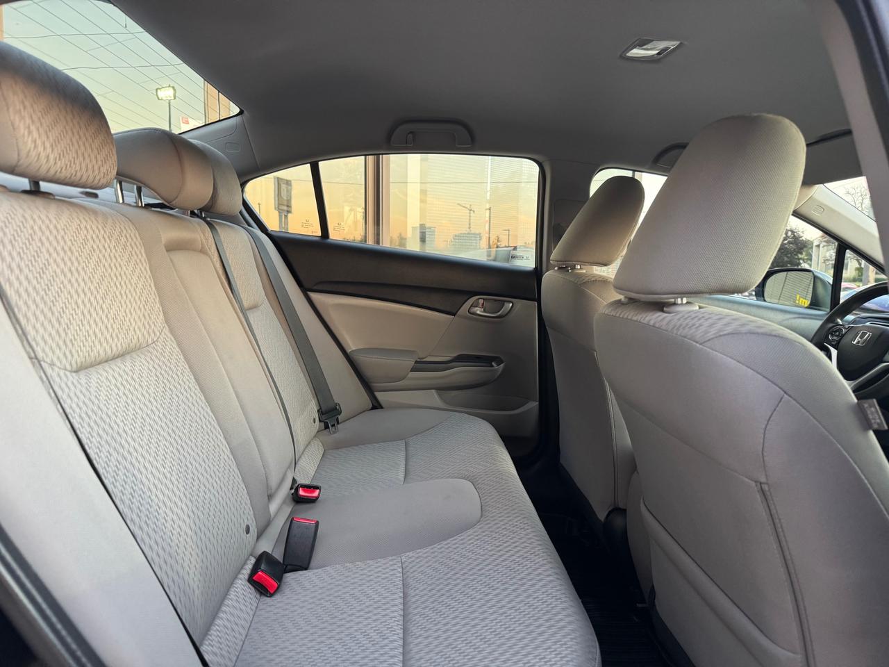 2015 Honda Civic LX Accident Free | One Owner | Backup Camera | Heated Seats Photo