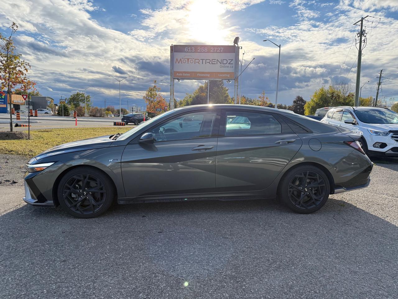 2025 Hyundai Elantra N Line Ultimate NAV! Sunroof! Leather! AutoStart! Photo