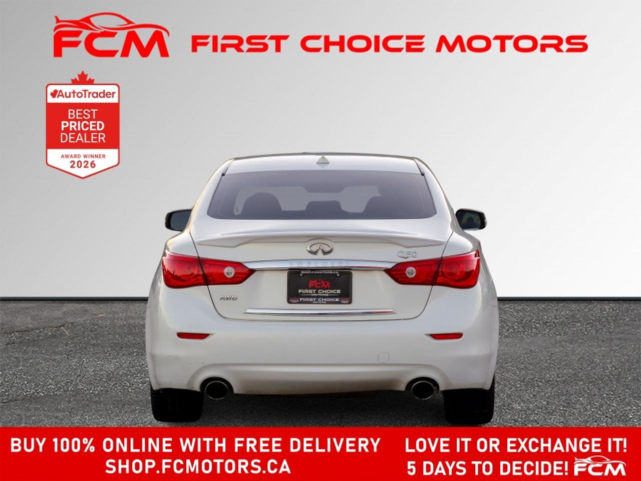 2014 Infiniti Q50 AWD | FULLY CERTIFIED WITH WARRANTY Photo