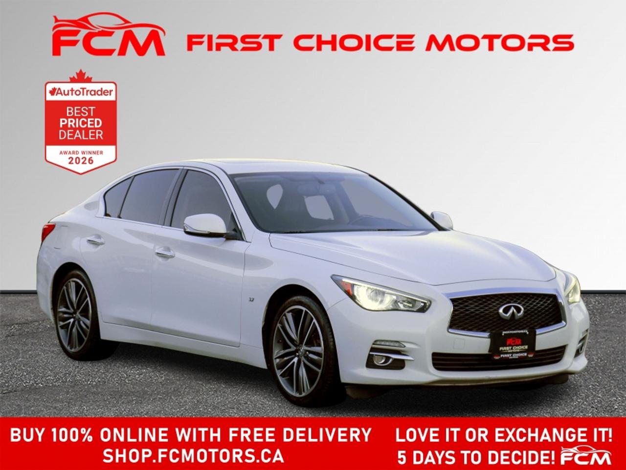 2014 Infiniti Q50 AWD | FULLY CERTIFIED WITH WARRANTY Photo