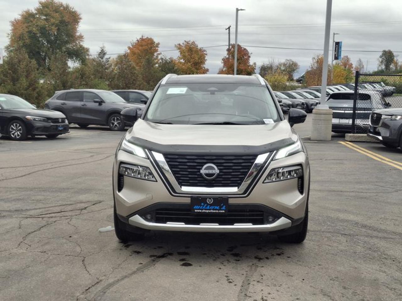 2022 Nissan Rogue Platinum AWD | Leather | Sunroof | Nav | HUD | 360 Camera | Heated Wheel + Seats | CarPlay & More ! Photo