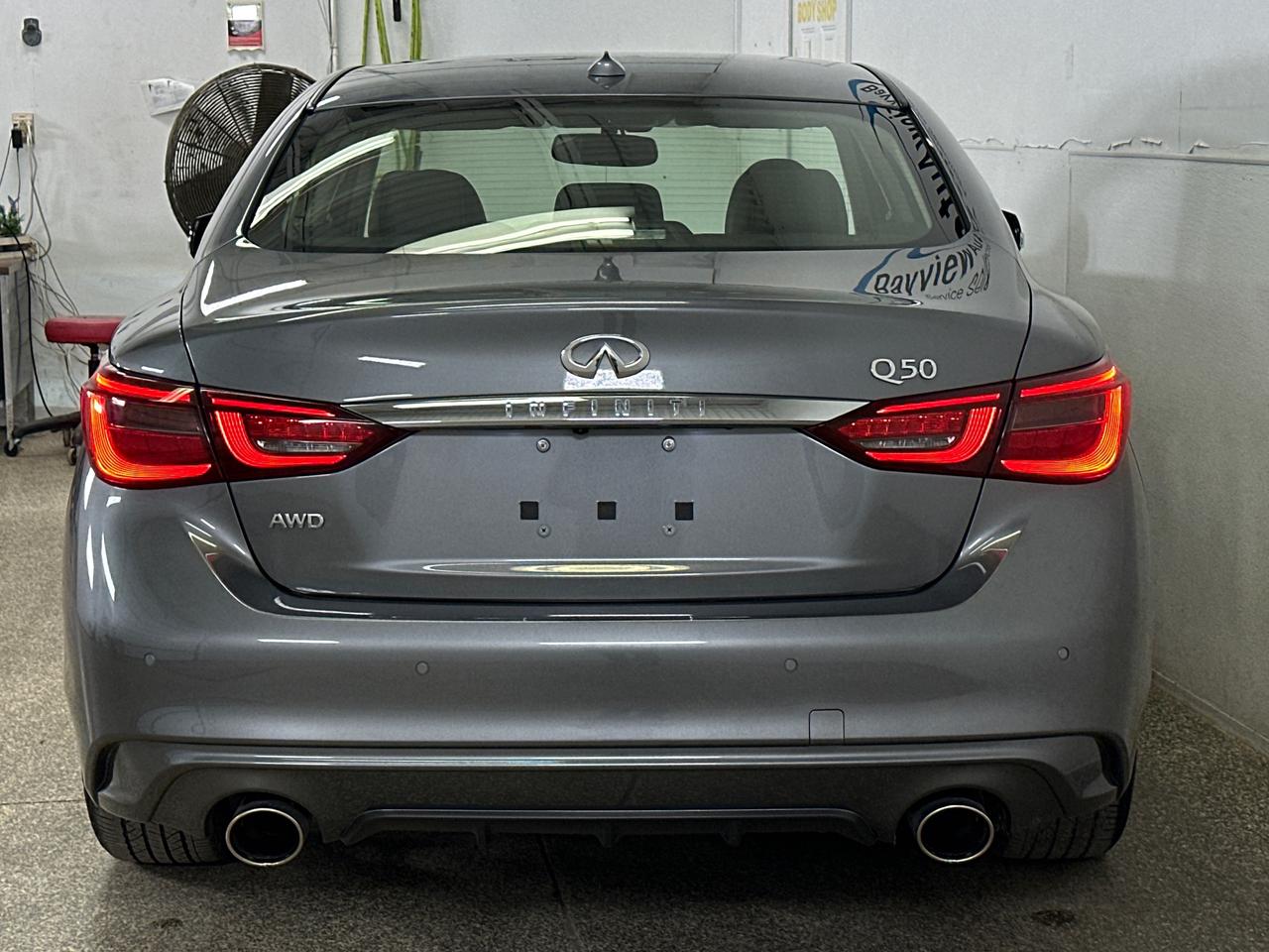 2024 Infiniti Q50 Luxe LUXE/AWD/LEATHER/SUNROOF/NAVI/26KM/OFF 1 OWNER NISSAN LEASE! Photo