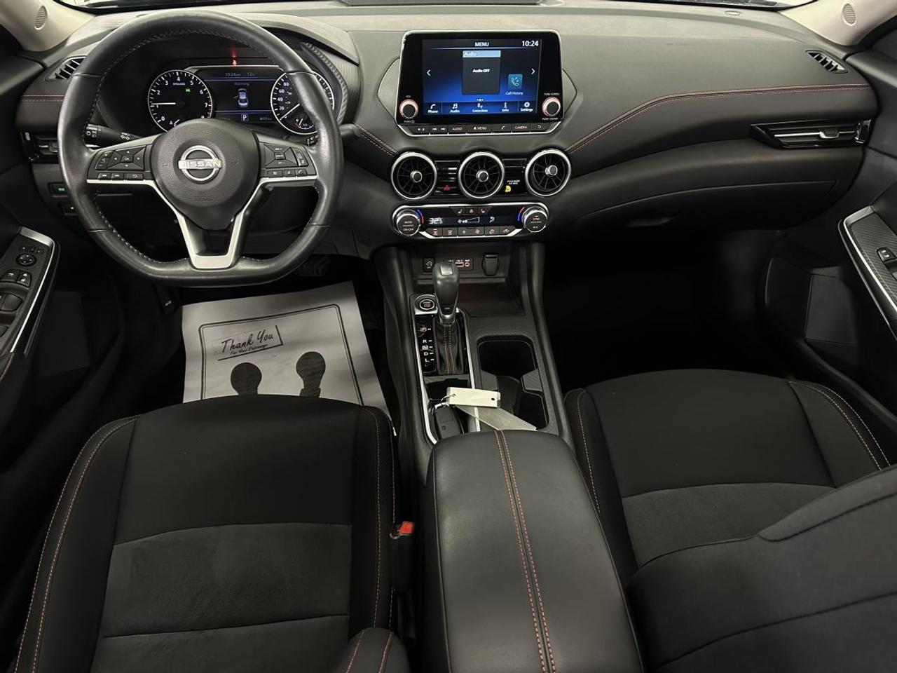 2024 Nissan Sentra SR/AUTO/21KM/SUNROOF/BLACK ON BLACK/OFF 1 OWNER NISSAN LEASE! Photo