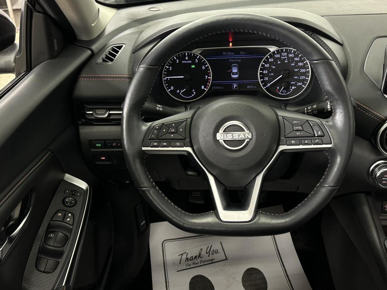 2024 Nissan Sentra SR/AUTO/21KM/SUNROOF/BLACK ON BLACK/OFF 1 OWNER NISSAN LEASE! Photo