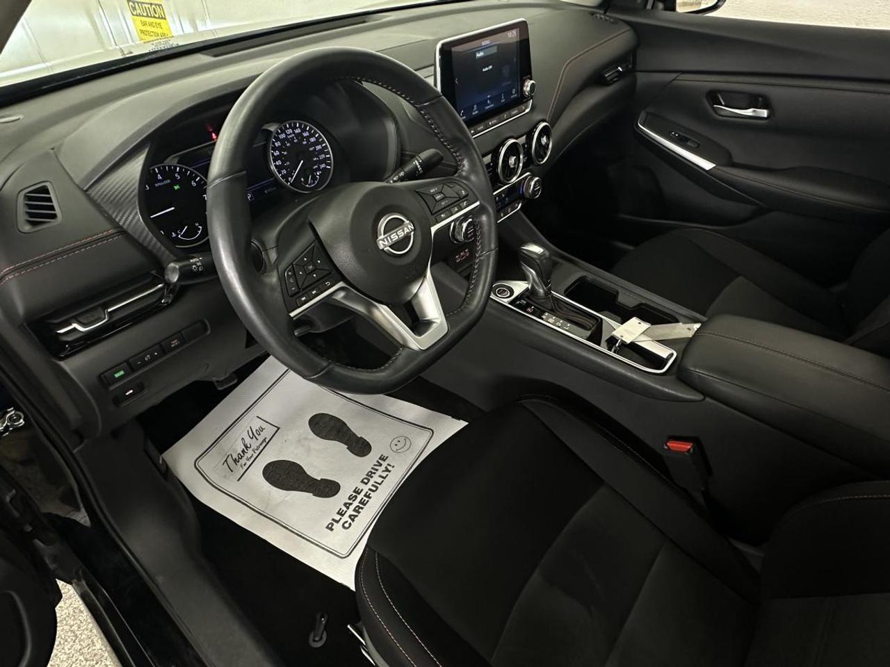 2024 Nissan Sentra SR/AUTO/21KM/SUNROOF/BLACK ON BLACK/OFF 1 OWNER NISSAN LEASE! Photo