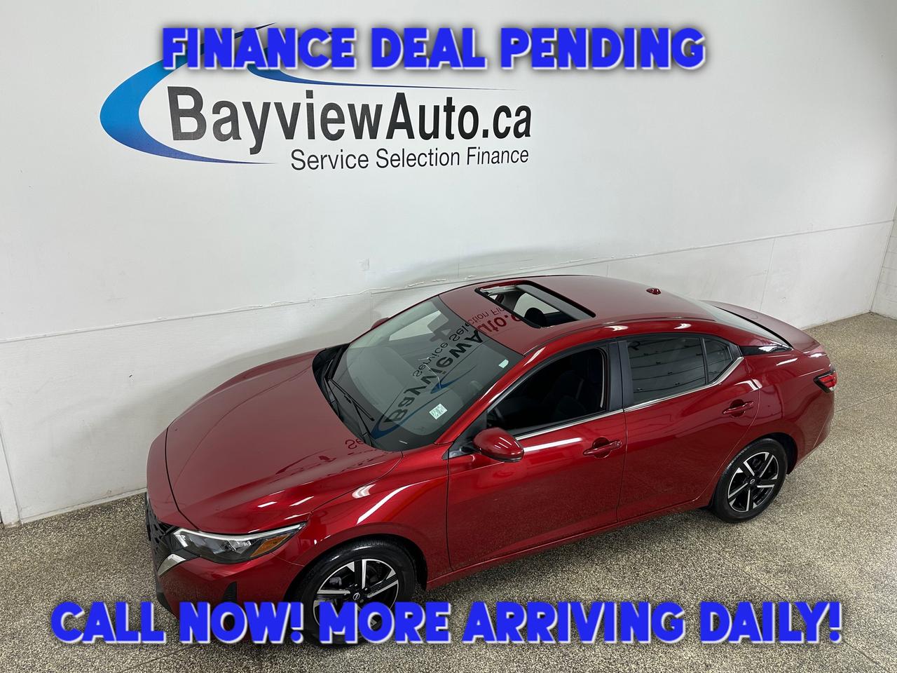 2024 Nissan Sentra SV/AUTO/SUNROOF/3600KM/OFF 1 OWNER NISSAN LEASE! Photo