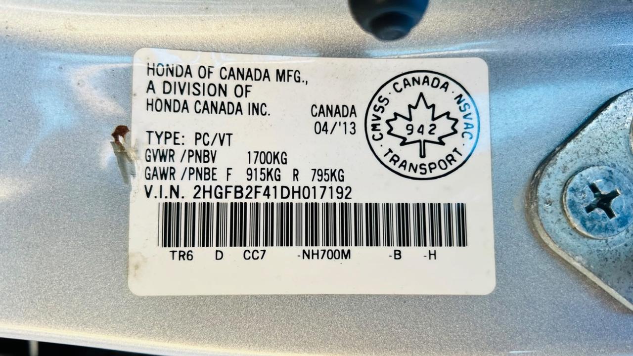 2013 Honda Civic LX Photo
