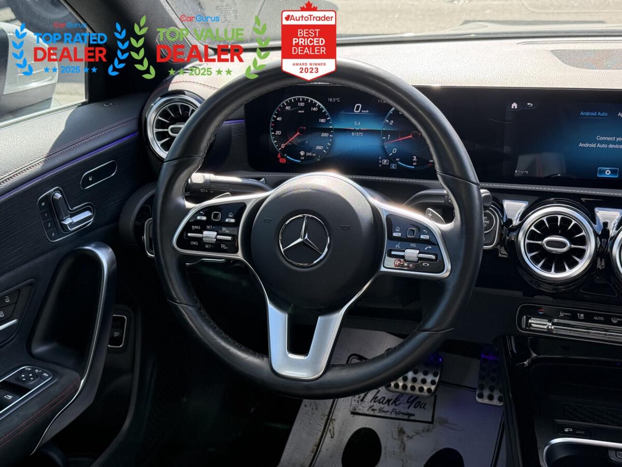 2021 Mercedes-Benz CLA-Class //AMG PKG / MEMORY PKG | DINAMICA | AMBIENT LIGHTING | PANO | APPLE CARPLAY Photo