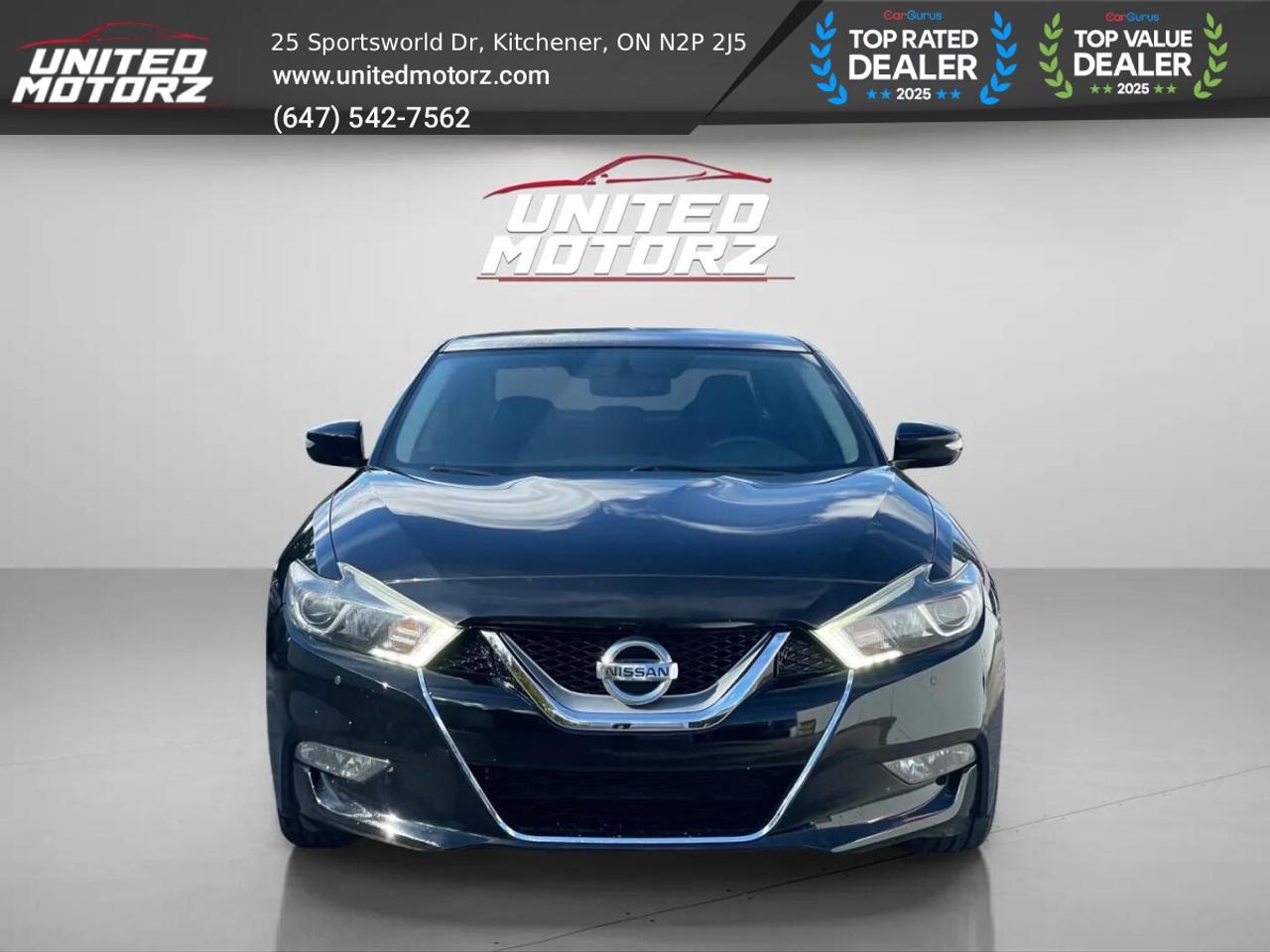 2016 Nissan Maxima SR FWD 3.5L 6cyl~SAFETY CERTIFIED~ Photo