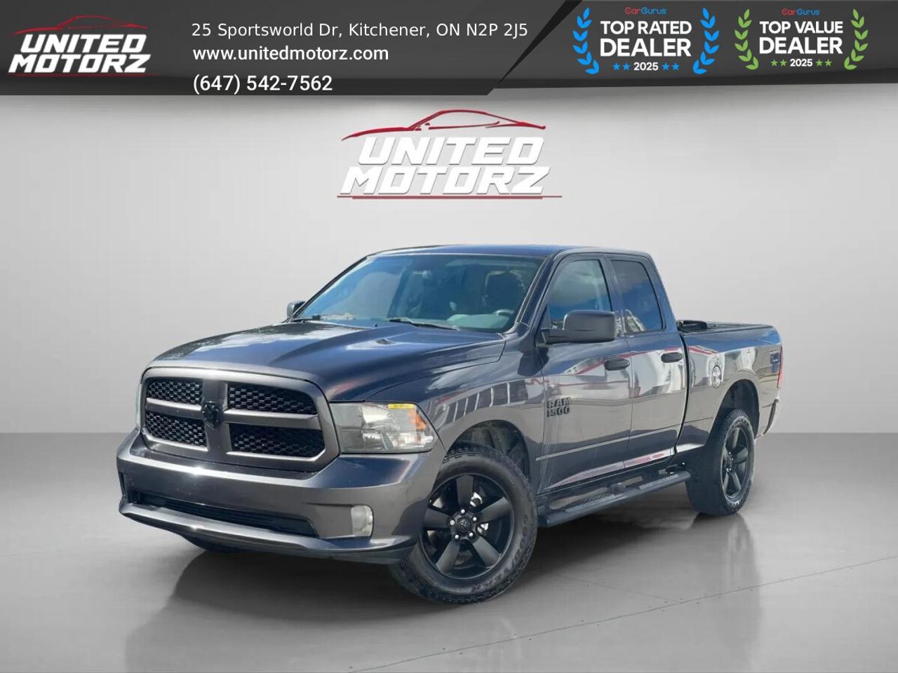 2018 RAM 1500 Express QUAD CAB 6'4"Ltd Avail 4WD 3.6l 6cyl~SAFE Photo1