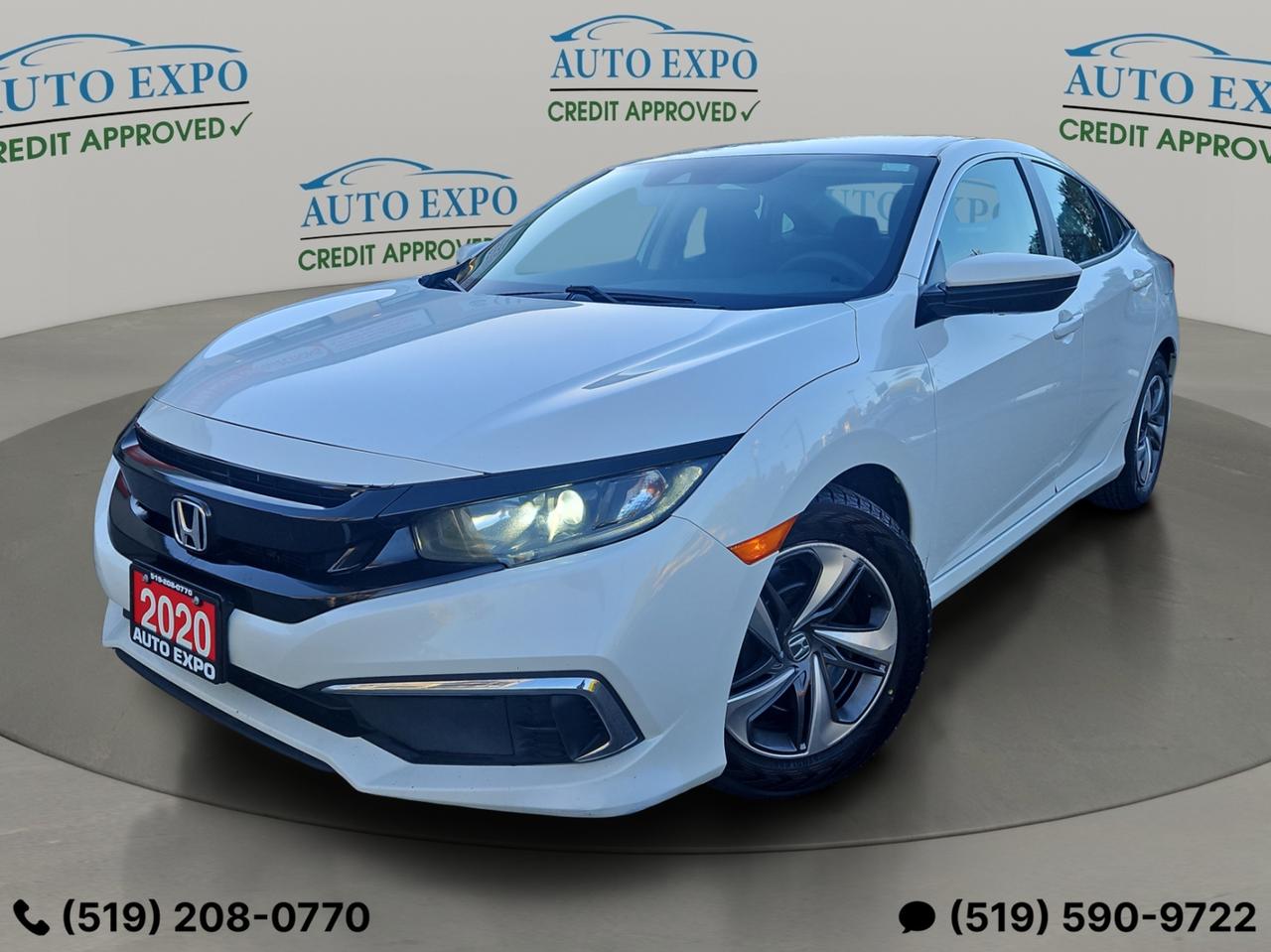 2020 Honda Civic Manual,One Owner,Certified,No Accident,None Smoker - Photo #1