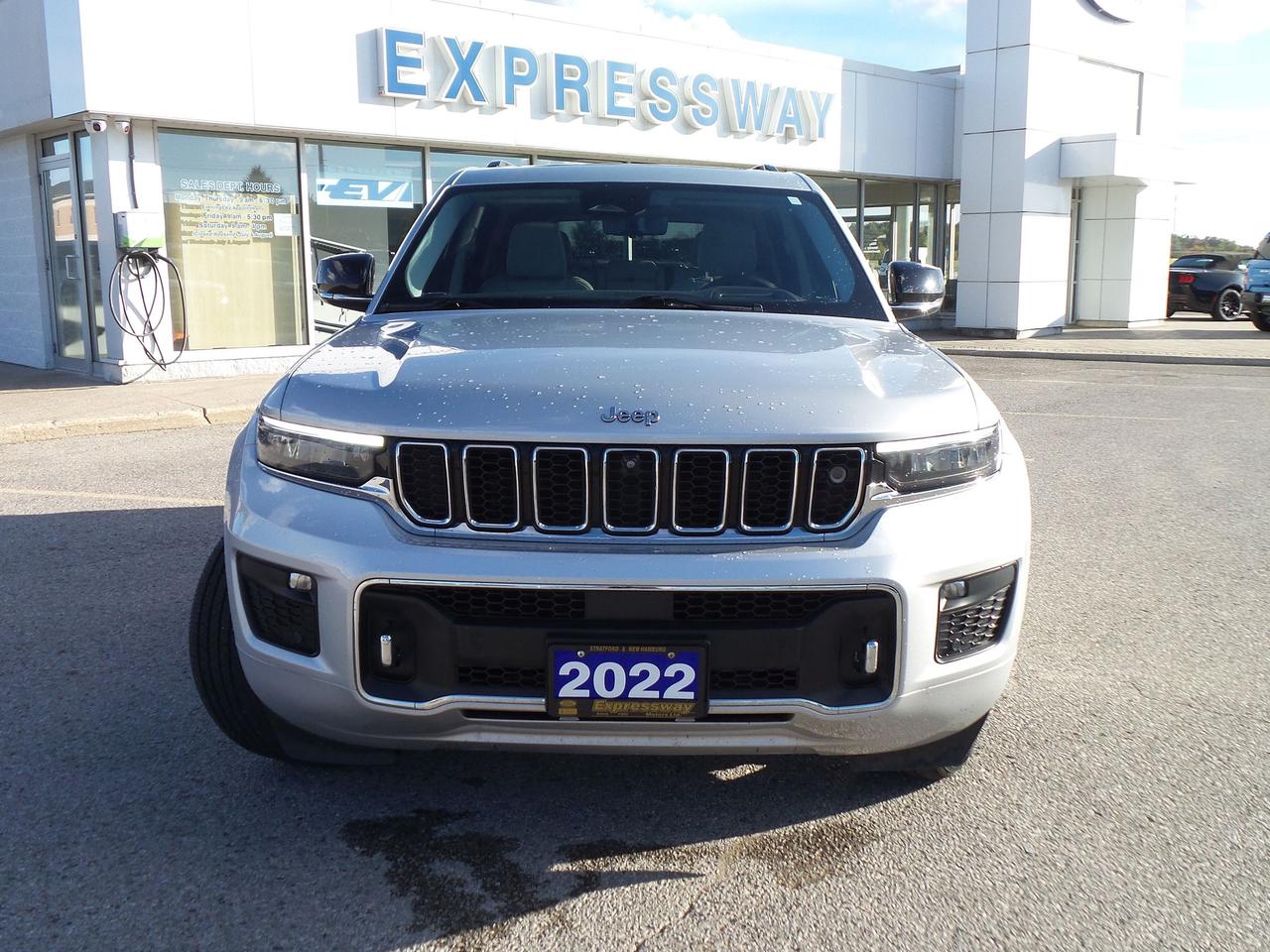 2022 Jeep Grand Cherokee OVERLAND, LEATHER, HEADS-UP-DISPLAY, LOADED! Photo5